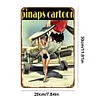 Airplane Girl - Vintage Metal Signs(12*16Inch) - Vehicle