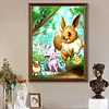 Anime pokemon - perceuse ronde peinture diamant - 30*40cm