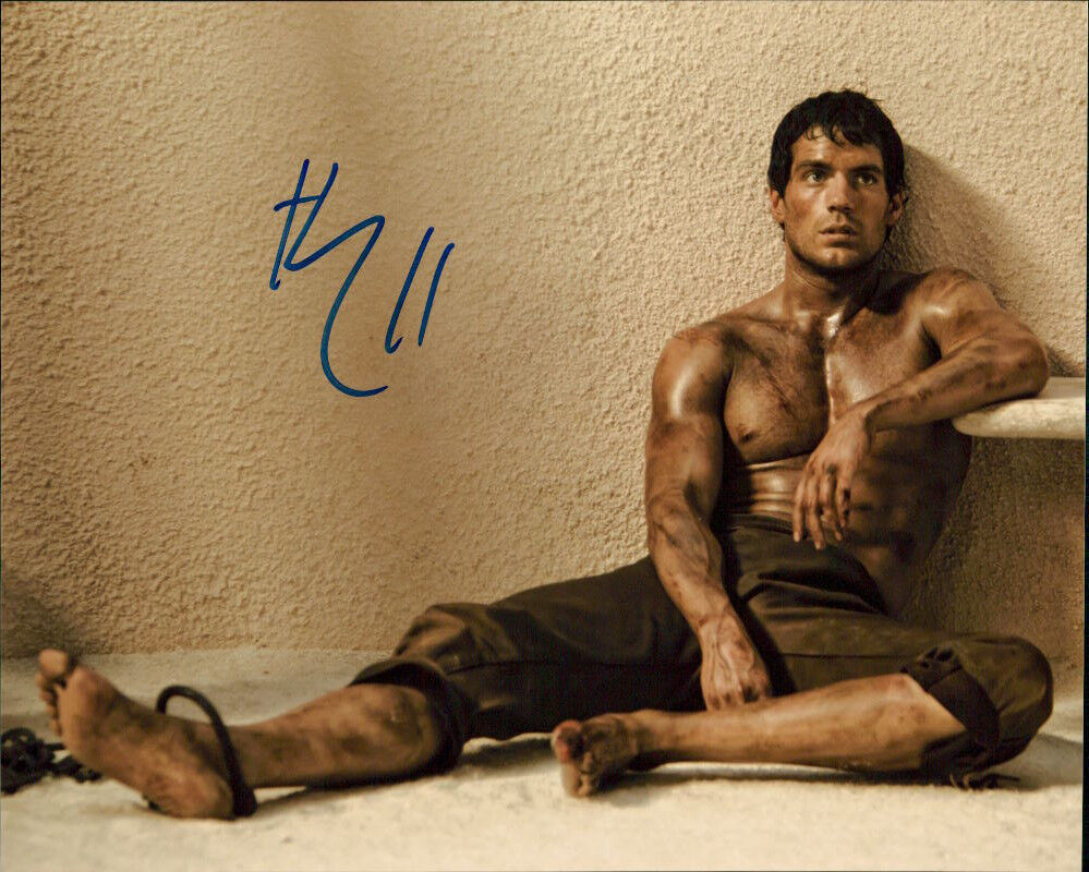 Henry Cavill signed authentic 8x10 Photo Poster painting COA