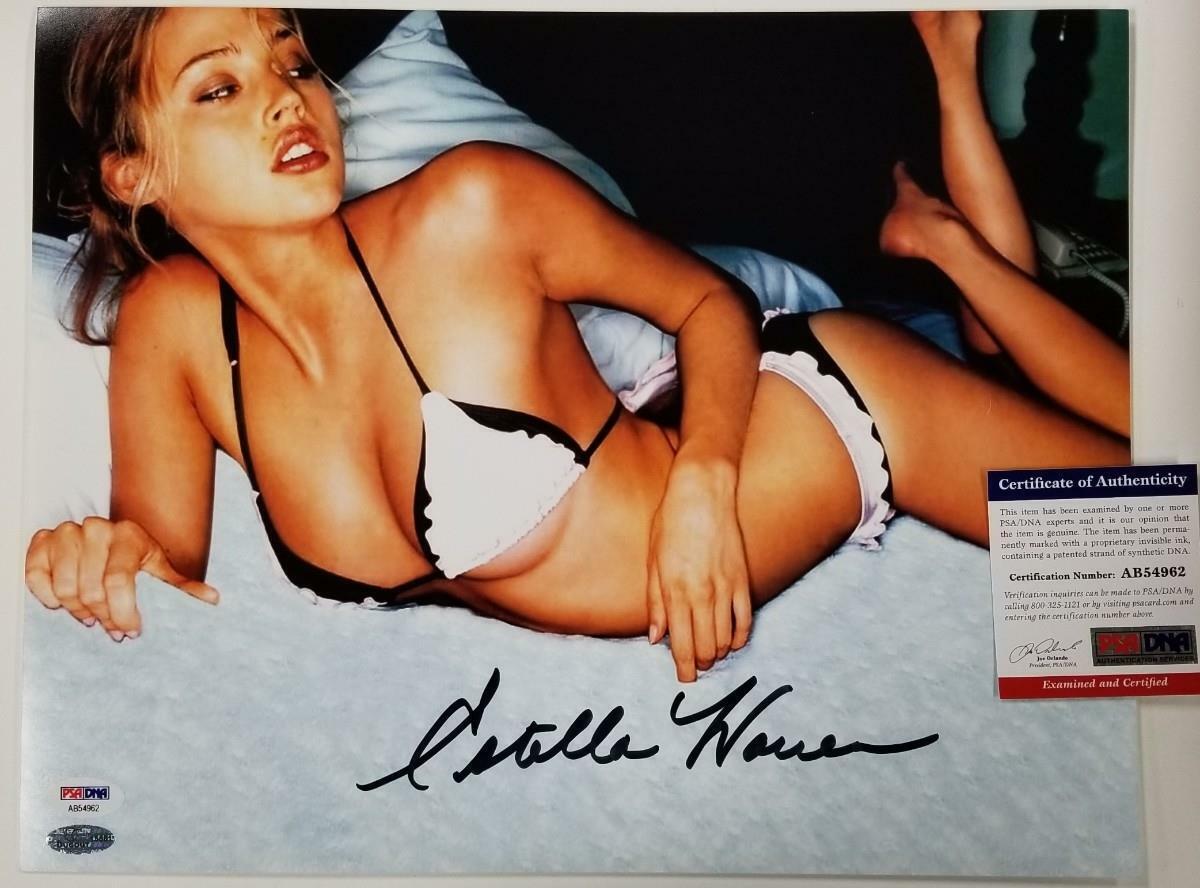 Estella Warren signed 11x14 Photo Poster painting #3 Victoria's Secret Model ~ PSA/DNA COA