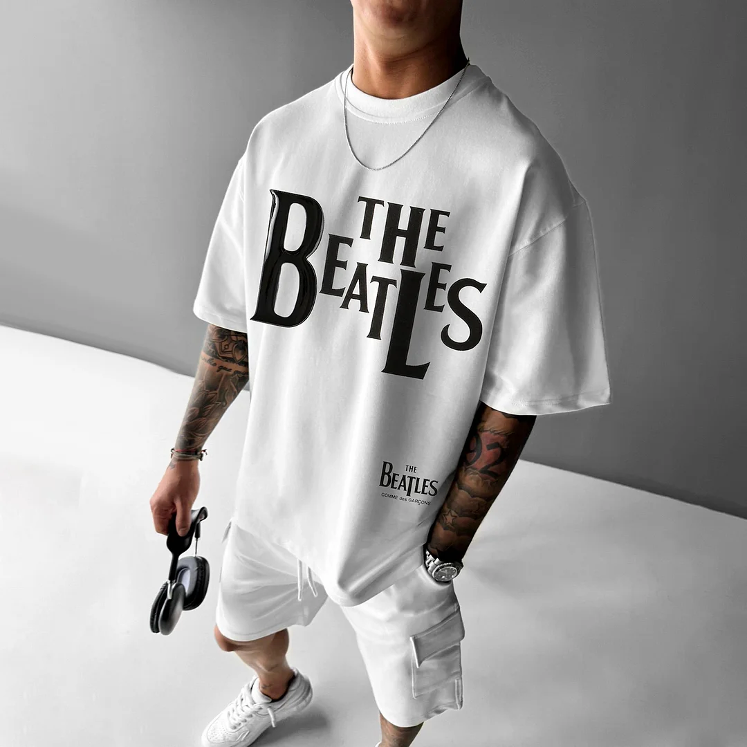 The Beatles CDG - Printed T-Shirt