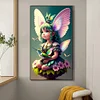 Fairy Girl-Full Round Diamond Painting (80*45cm)
