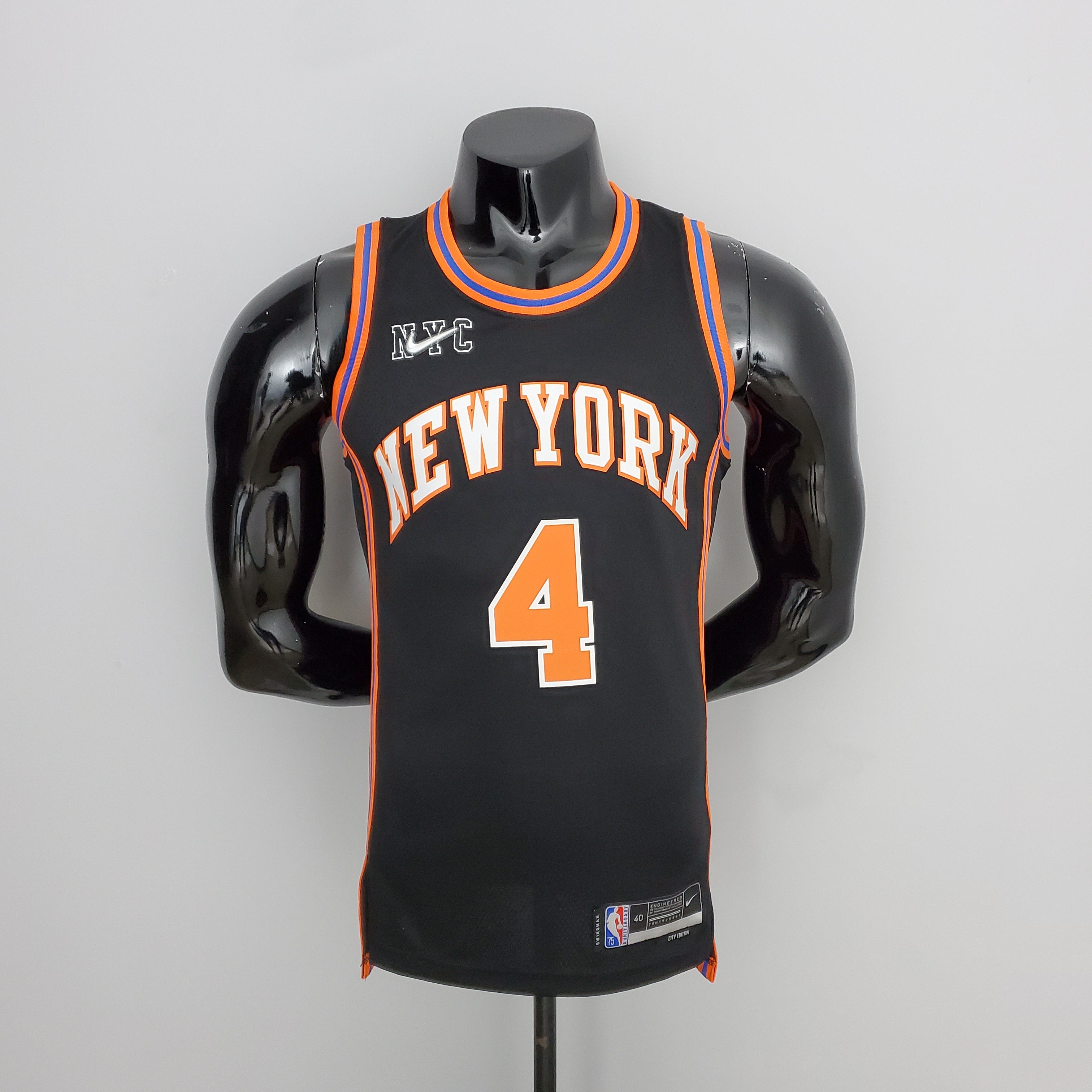 Maillot New York Knicks 4 Rose NBA Basket Maillot De Fou, site maillot de foot pas cher