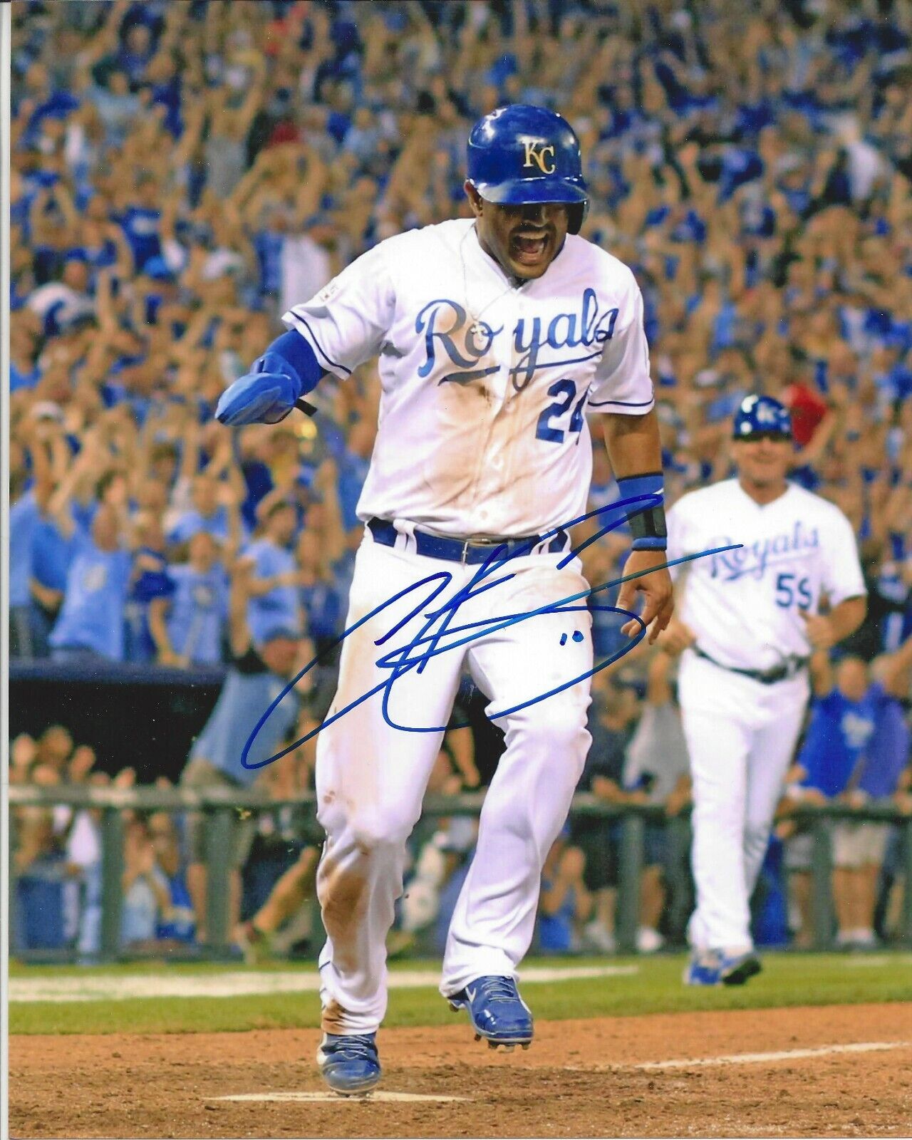 Christian Colon Autographed 8x10 Kansas City RoyalsB358