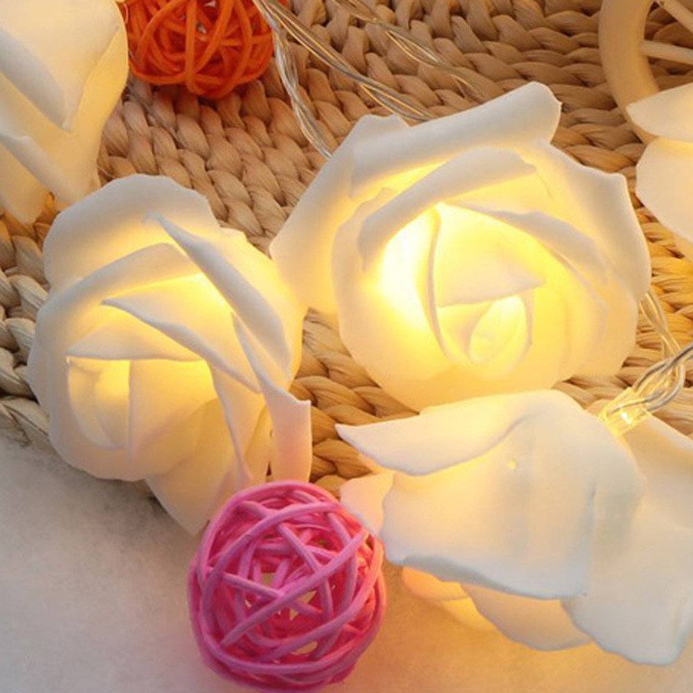 

1.2M Rose Flower Fairy String Lights, Warm white, 501 Original