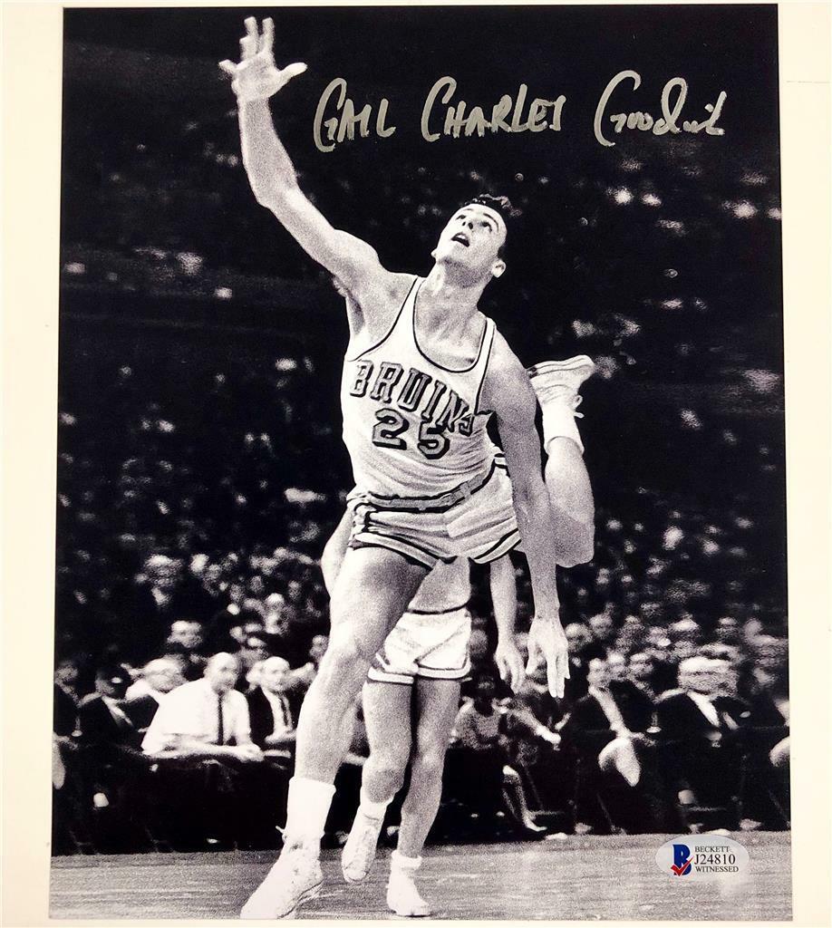 GAIL CHARLES GOODRICH signed UCLA Bruins 8x10 Photo Poster painting ~ BAS COA Beckett Witnessed