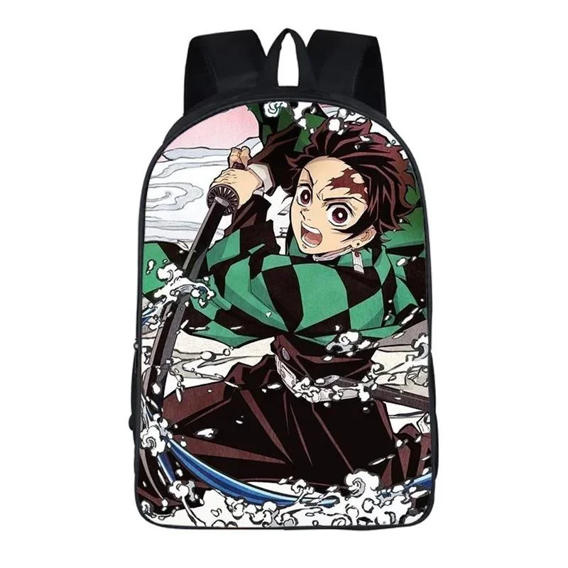 Buzzdaisy Demon Slayer Kimetsu no Yaiba Kamado Nezuko #19 Backpack School Sports Bag