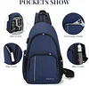 BAIGIO Multifunktional Kamerarucksack Kamera Sling Brusttasche Kameratasche Spiegelreflex Fotorucksack Wasserabweisend Fototasche Kamera Rucksack Tasche für Objektiv Canon Sony Nikon SLR DSLR
