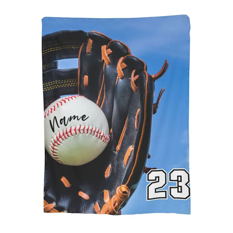 Personalized Baseball Blanket For Comfort & Unique|BKKid291