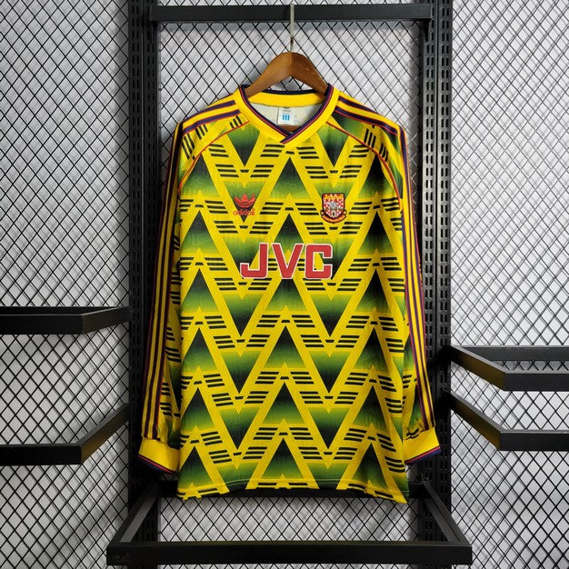 1991/1993 Retro Long Sleeve Arsenal Away Football Shirt 1:1 Thai Quality mysite