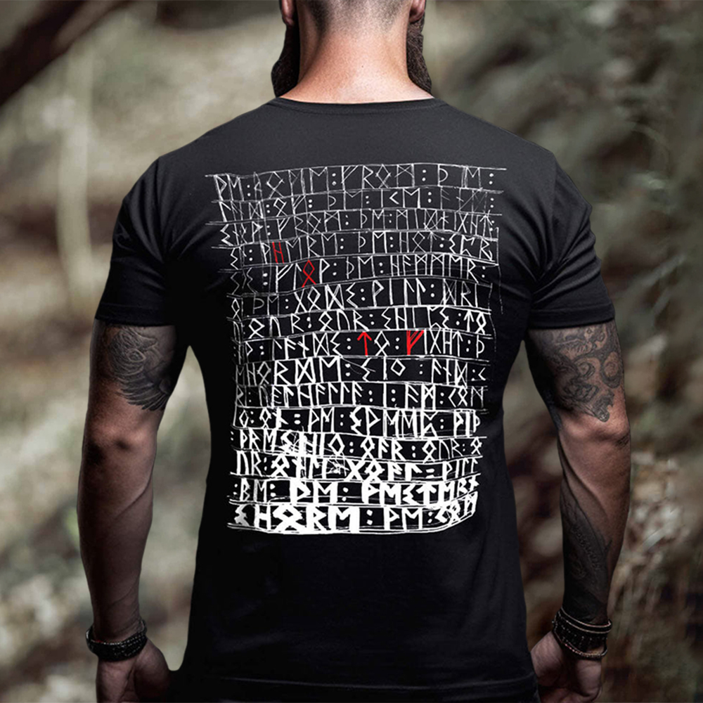 Men's Settlers Song Printed Casual T-Shirt
