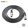 XLR Male to Female Cable
