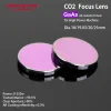 GaAs CO2 Laser Lens 20 Focus 50.8 Lens Dia18/19.05/20/25mm FL 50.8 63.5 101.6 High Quality for Power Engraving Cutting Machine