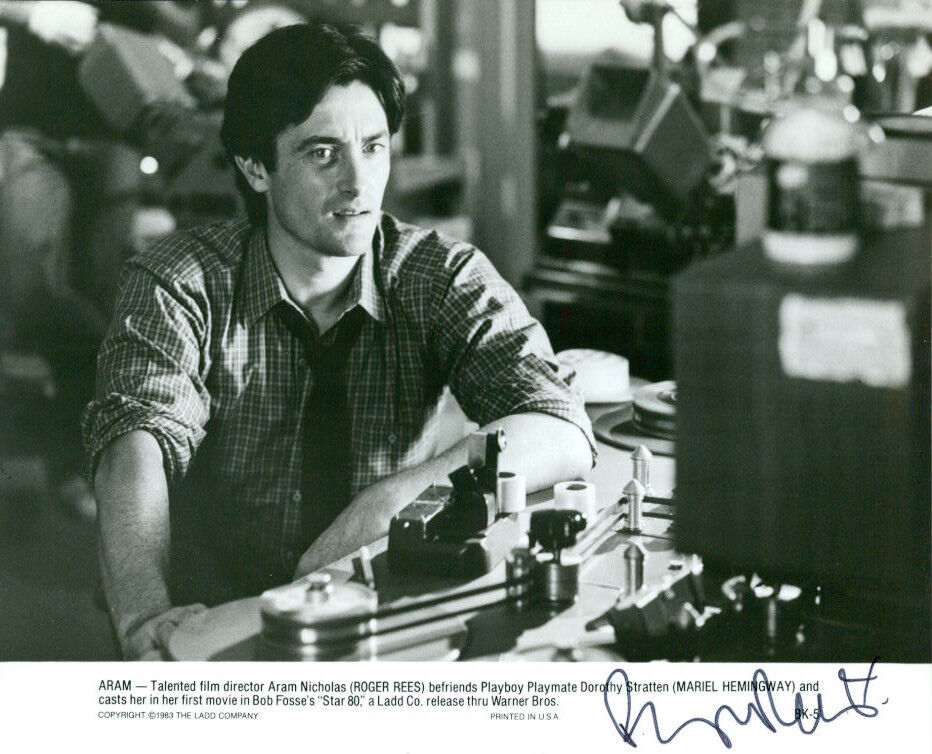 Roger Rees (Star 80) signed 8x10 Photo Poster painting COA