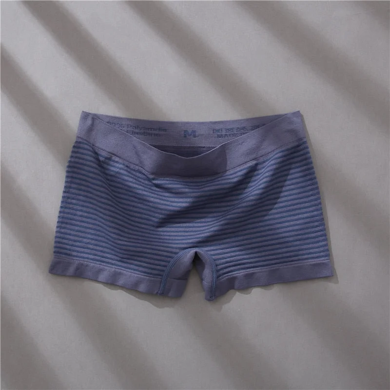 FINETOO Letter Printed Plus Size Panty High Waist Underwear Lingerie Boxer Underwear Under Skirt Ladies Safety Short Pants