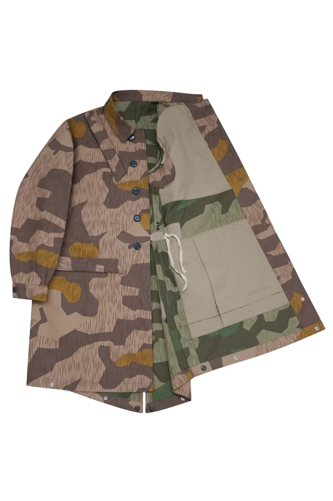   Luftwaffe German M1942 Splinter 41 Brown Variation Camo Fallschirmjäger Jump Smock German-Uniform