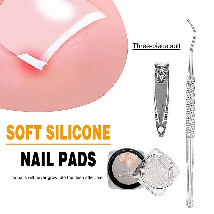 Comfortable Silicone Nail Pads Kit