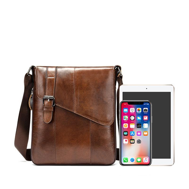Durable Leather Stitching Crossbody Bags