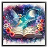 Tinker Bell In Books Disney-11CT Stamped Cross Stitch 50*50cm/19.69*19.69in