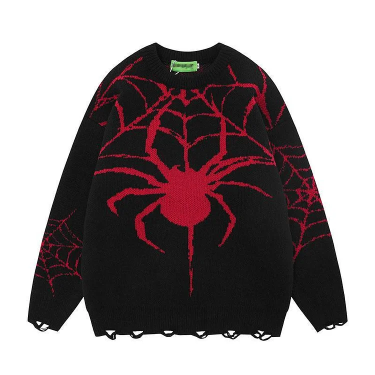 Cool Spider Trendy Sweater weebmemes