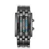 Fashion Bracelet Watch Men Led Digital Watches Casual Sports Black Stainless Steel Electronic Wristwatches