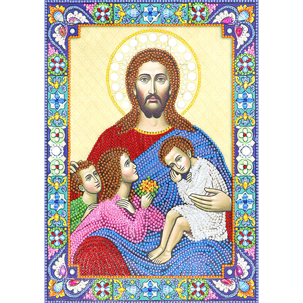 

30*40CM-Religious-Special Shaped Diamond Painting, 501 Original