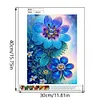 DIY Partial Special Shaped Drill Diamond Painting-Flower