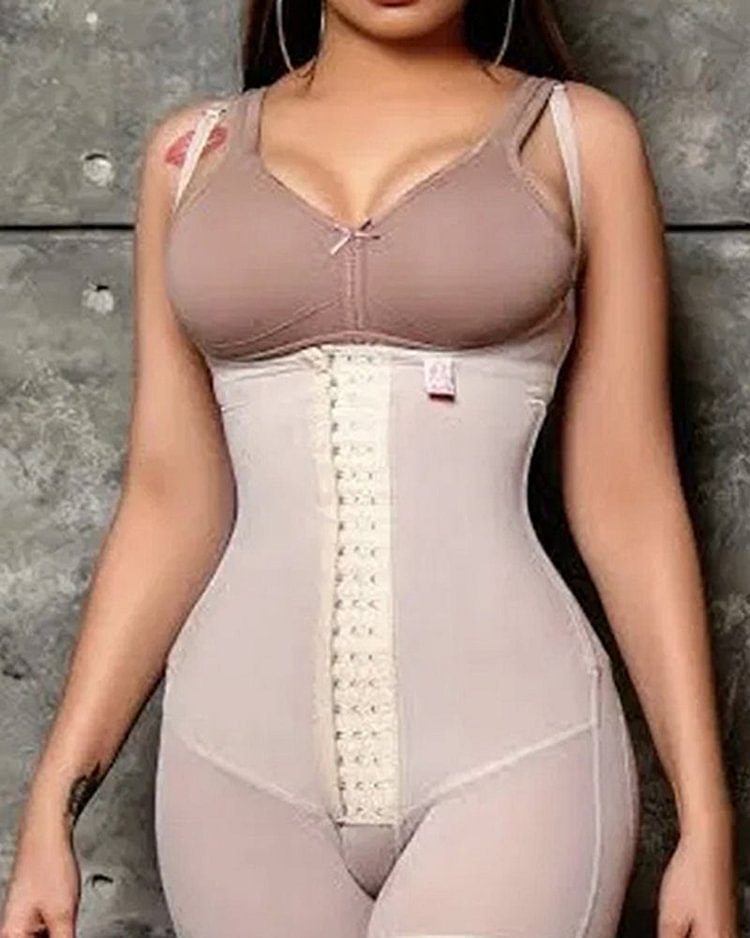 Chest Support One-piece Breasted Underwear Body Shaper For Women