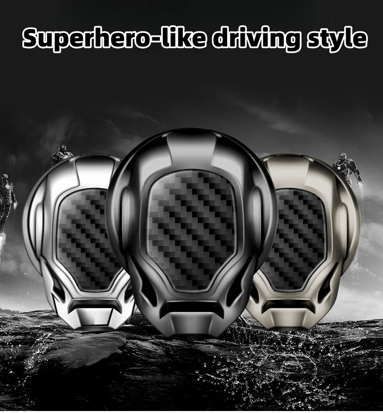 🔥Hot sale🔥Car one-button start protective cover (Superhero Style)