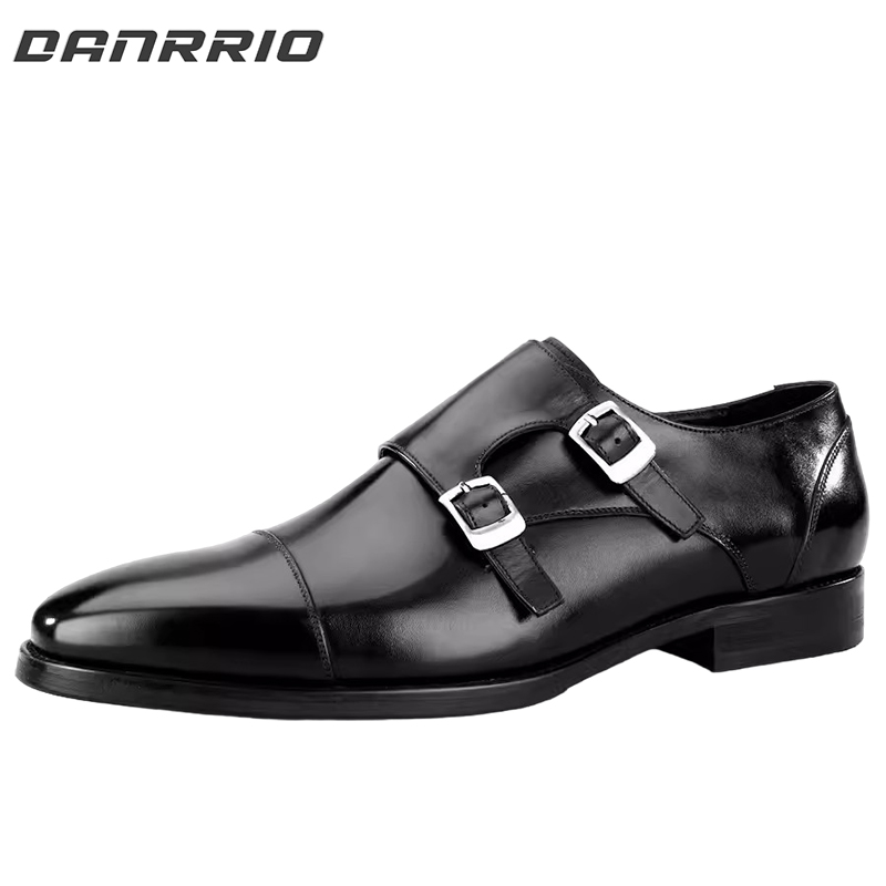 DANRRIO British Style Monk Business Dress Shoes DANRRIO.COM DANRRIO