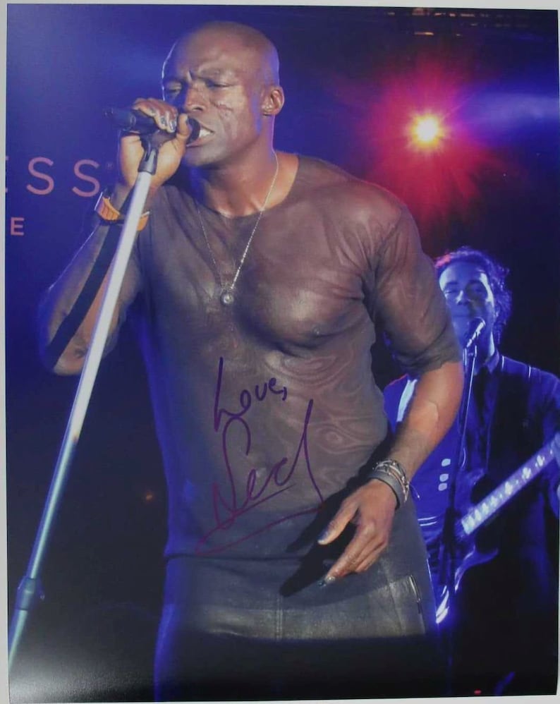 Seal Signed Autographed Glossy 11x14 Photo Poster painting - COA Matching Holograms