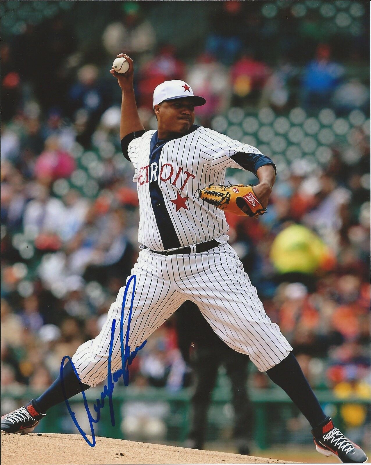 ALFREDO SIMON signed autographed DETROIT TIGERS 8x10 Photo Poster painting w/COA