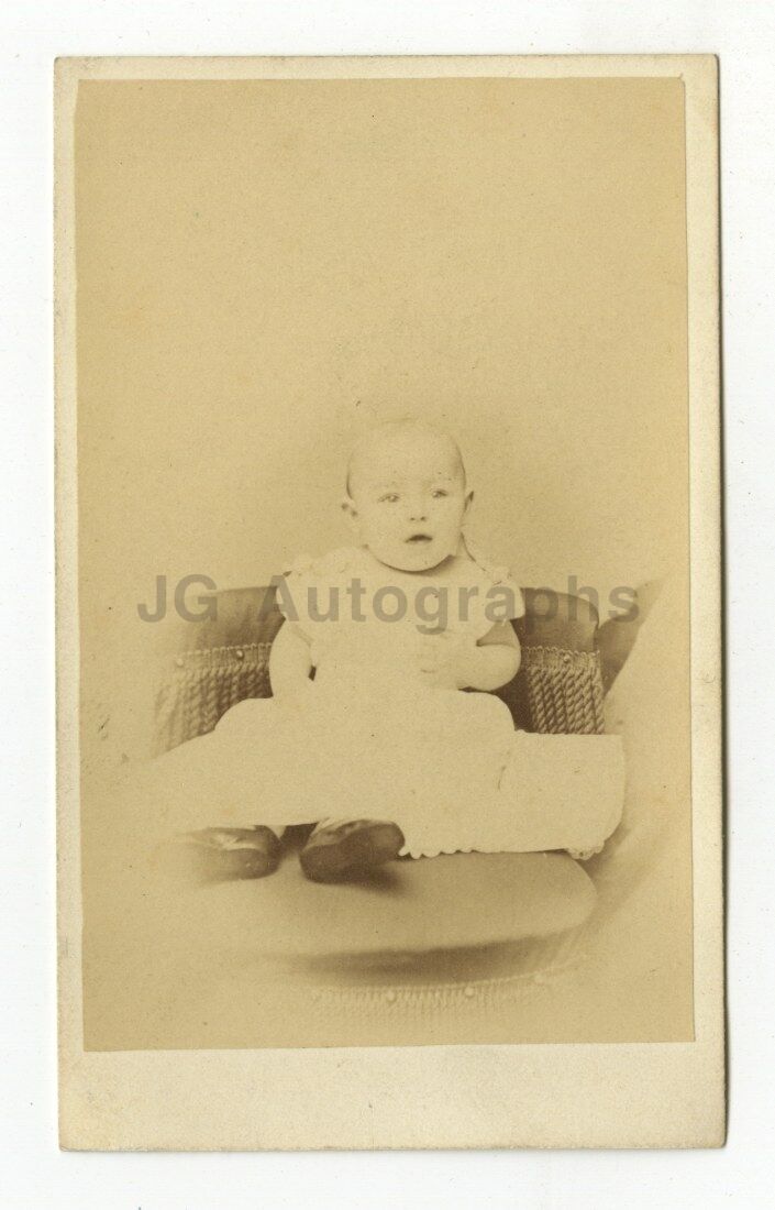 19th Century Child - Original 1800s Carte-de-visite Photo Poster paintinggraph - New Britain, CT