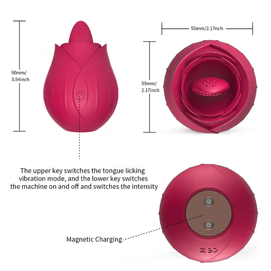 rose toy,rosetoy with tongue,the rose toy,rose toy for women,rose adult toy,rose vibrator