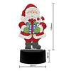 DIY Diamond Painting 7 Color Night Light Lamp Home Decoration Ornament Gift Kit(Santa Claus)