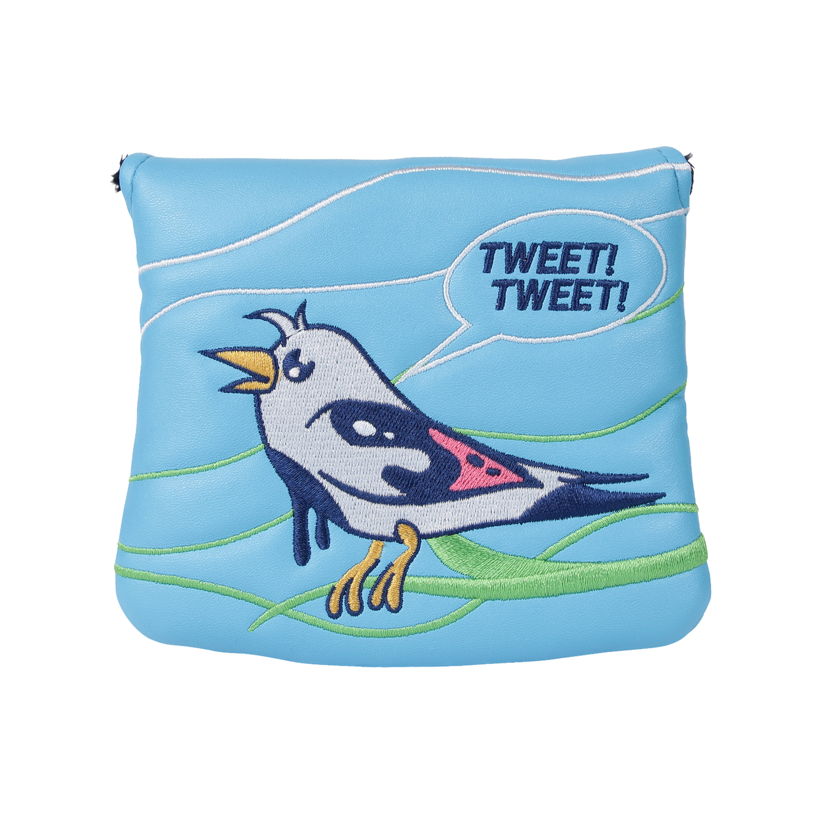 Tweet Tweet Mallet Golf Putter Headcover