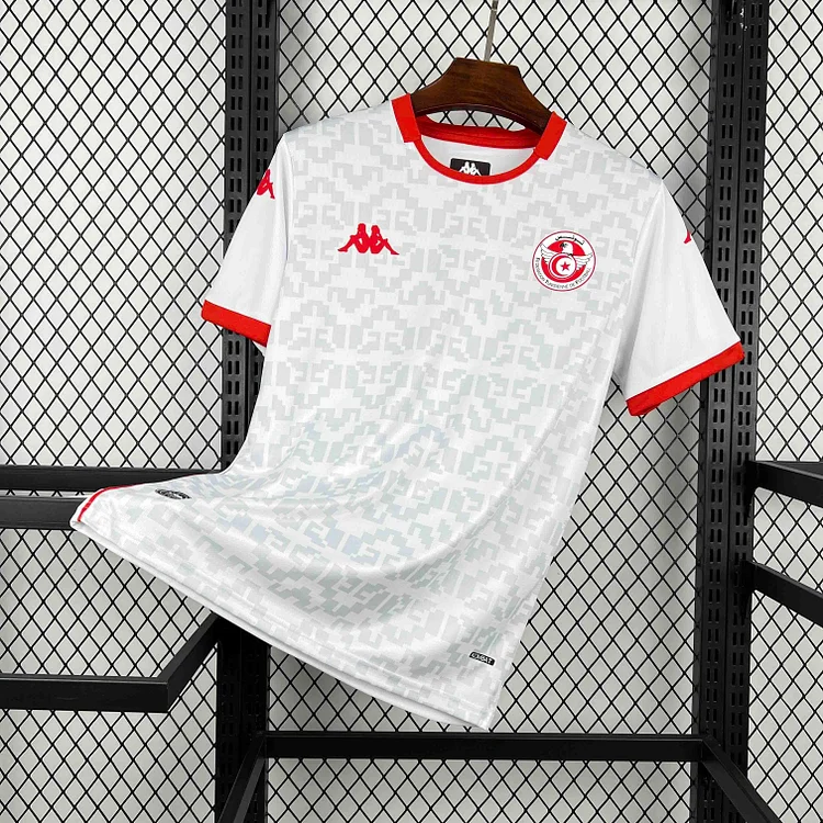 【S~4XL】Tunisia 2025 Africa Cup of Nations Away Football Jersey
