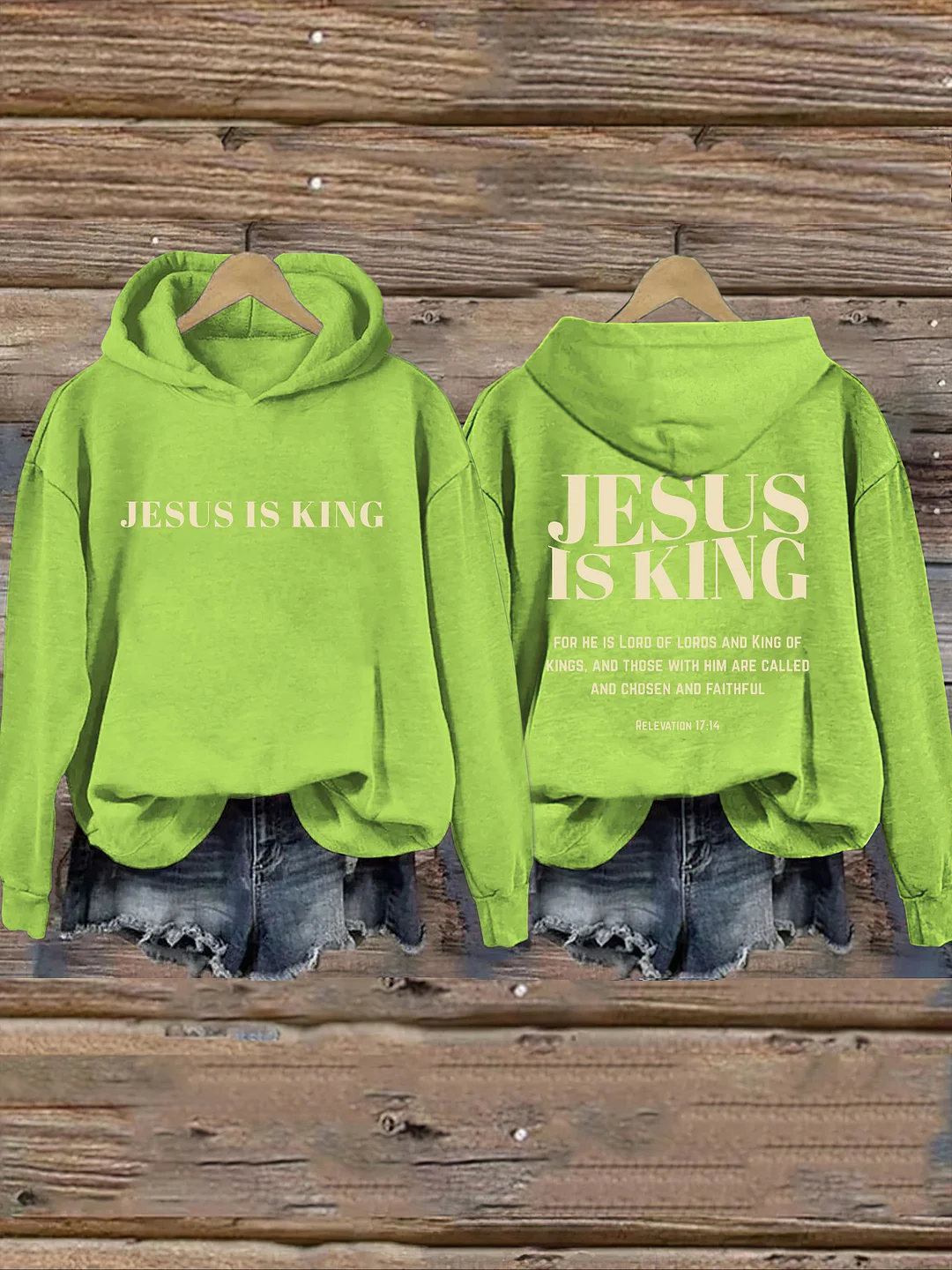 Jesus Is King Hoodie