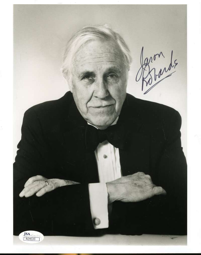 Jason Robards Signed Jsa Certified 8x10 Photo Poster painting Authenticated Autograph