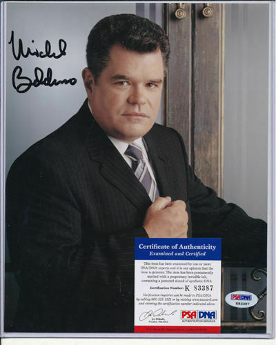 Michael Badalucco as Jimmy Berlutti signed The Practice 8x10 Photo Poster painting PSA COA