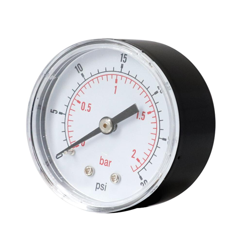 

1/8BSPT High-precision Metal Hydraulic Pressure Gauge Oil Water Manometer, 501 Original