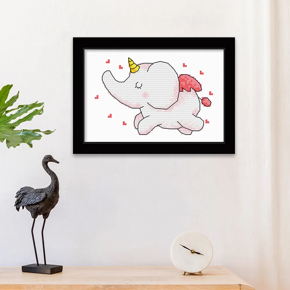 11ct Stamped Cross Stitch - Unicorn(25*20cm)