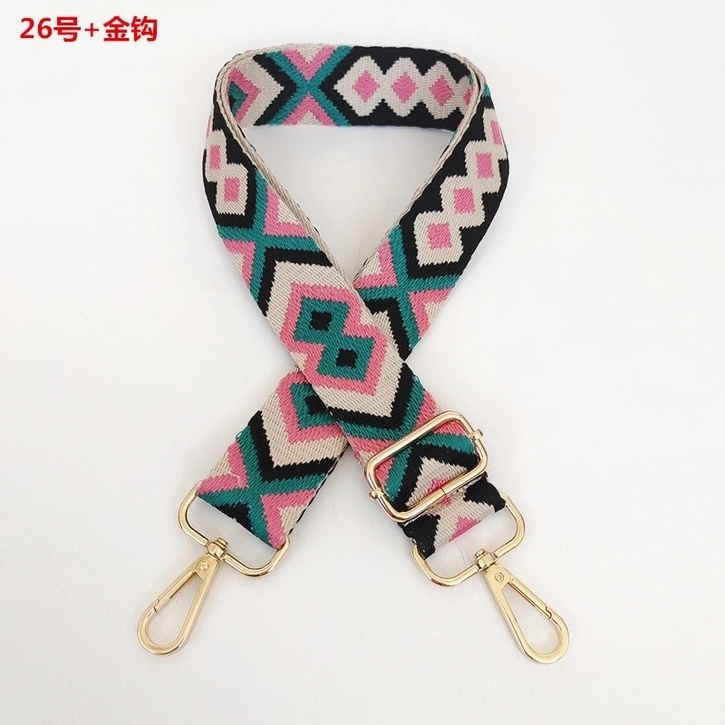 All Seasons Canvas Color Block Single Shoulder Strap Bag Accessories