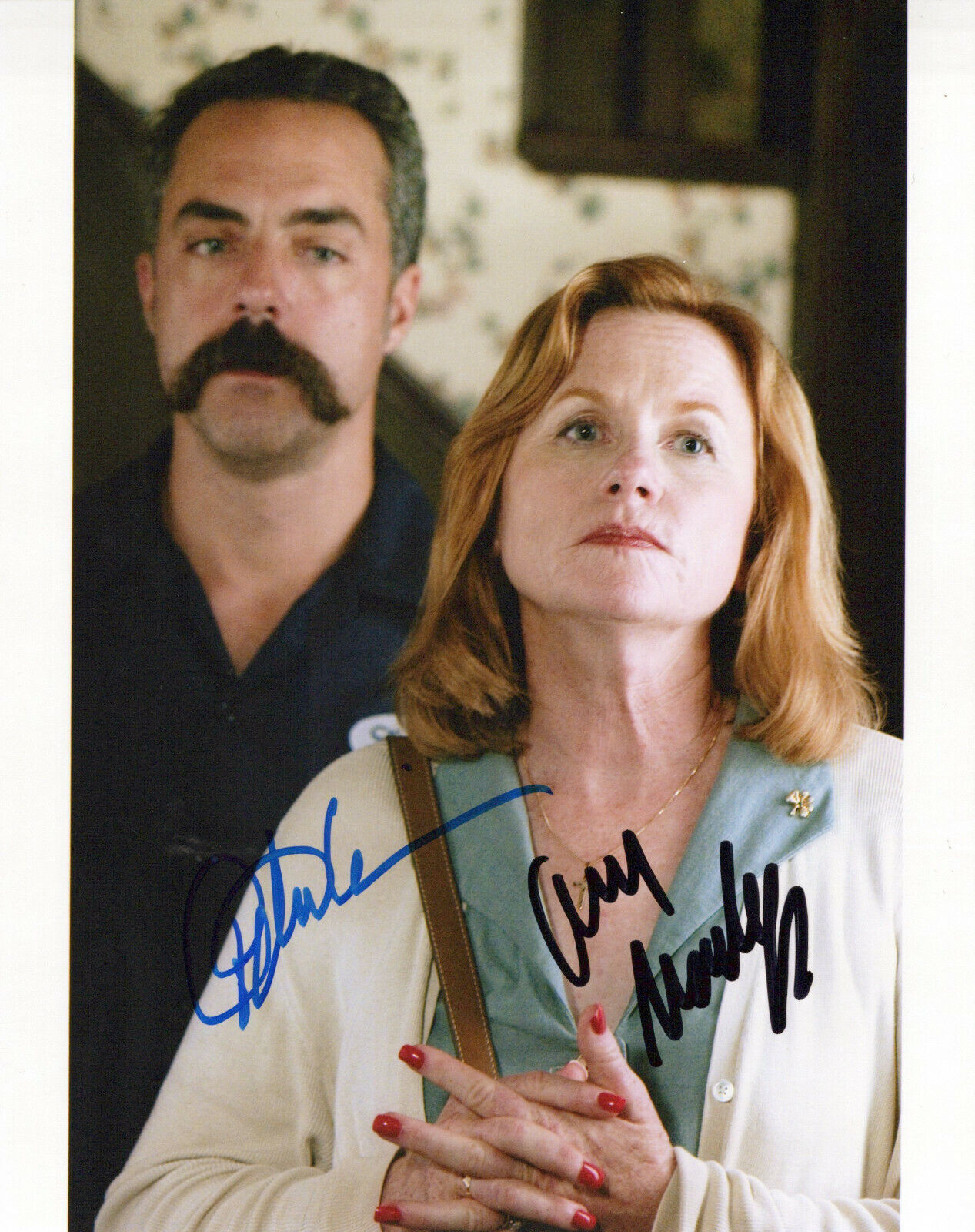 Gone Baby Gone autographed Photo Poster painting signed 8x10 #1 Amy Madigan Titus Welliver