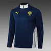 Joyfball 2025 Portugal Half-Pull Training Suit Royal blue Football Shirt
