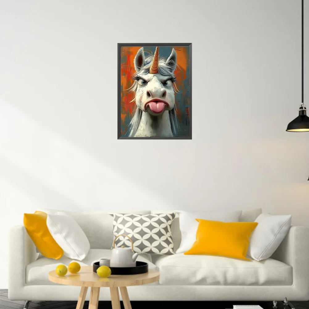 Diamond Painting - Full Square Drill - Unicorn(Canvas|35*45cm)