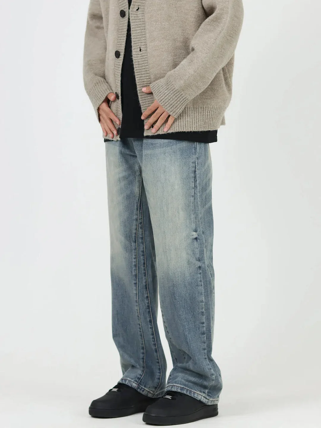 Aonga Relaxed Fit Straight-leg Jeans