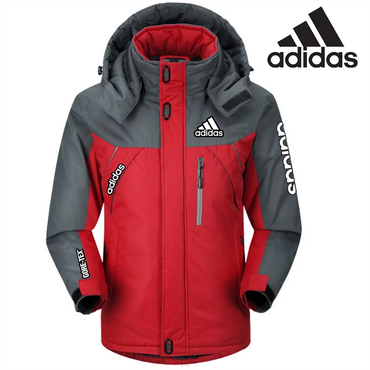 Adidas 2025 męska wodoodporna wiatroszczelna kurtka zimowa