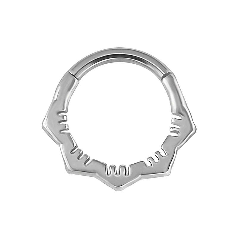 1 Piece Nose Rings & Studs Casual Elegant Vacation Geometric 304 Stainless Steel Inlay Zircon 18K Gold Plated Earrings Nose Ring