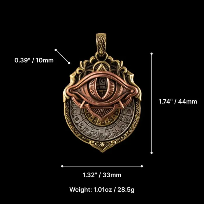 🔥LAST DAY 49% OFF👁️&zwj;🗨️Handmade Tarot Vision Pendant: Connect to Cosmic Wisdom Anytime(✨Comes with instruction manual)